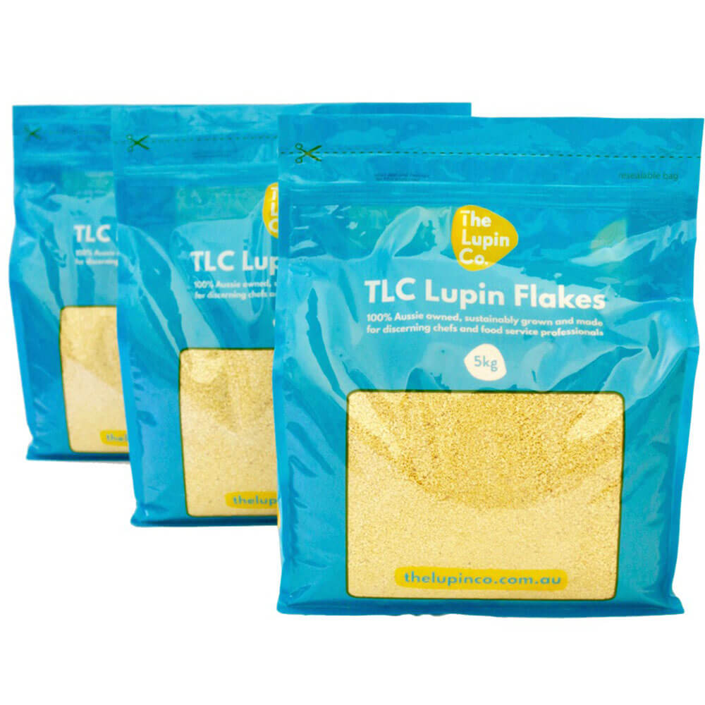 Lupin Protein Flakes - 3 x 5kg Packs