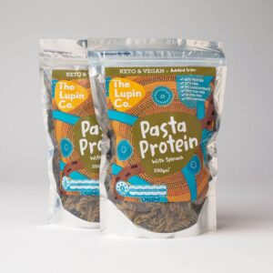 Lupin Protein Pasta - Spinach 2 x 250g