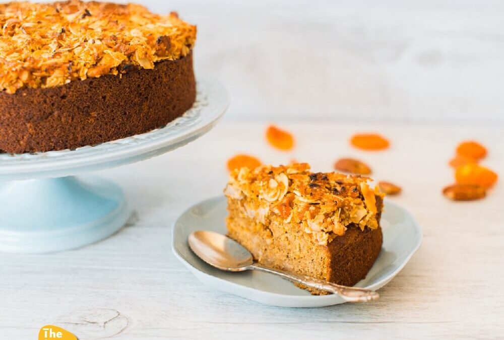 Apple, Lupin, Coco-Nutty Cake