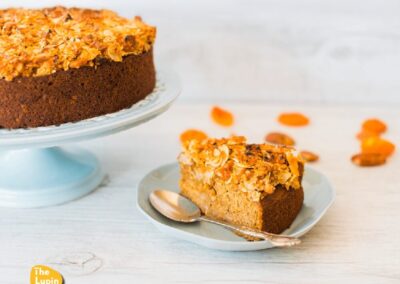 Apple, Lupin, Coco-Nutty Cake