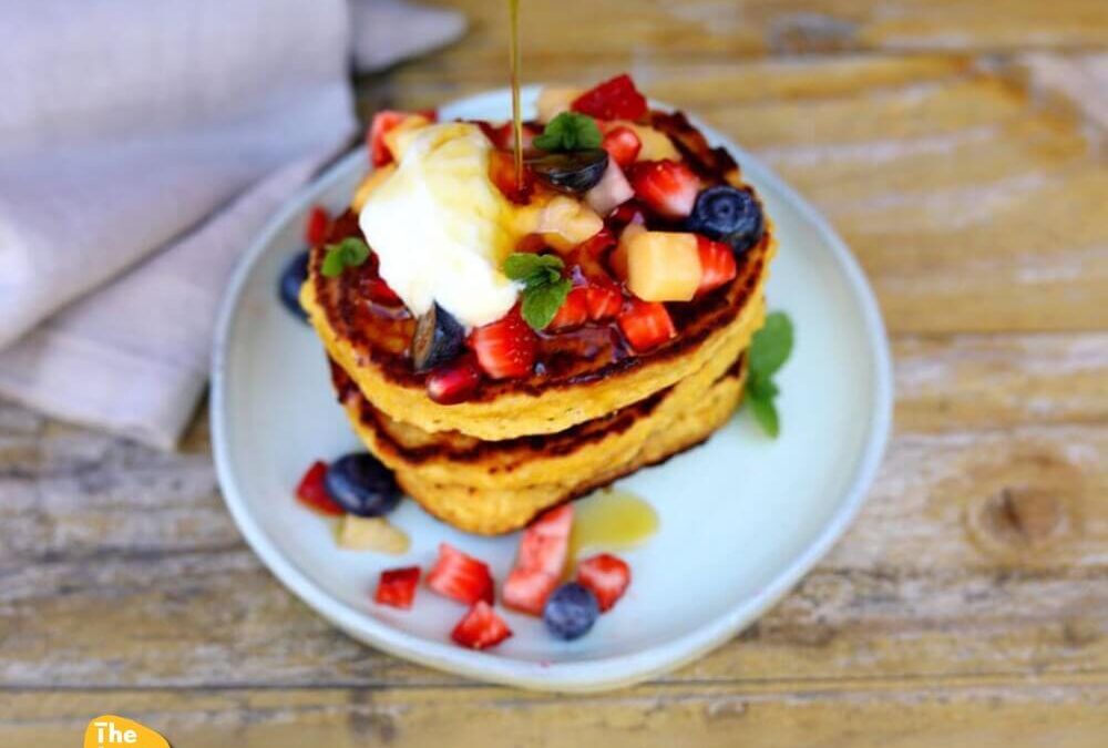 High Protein Ricotta Pikelets