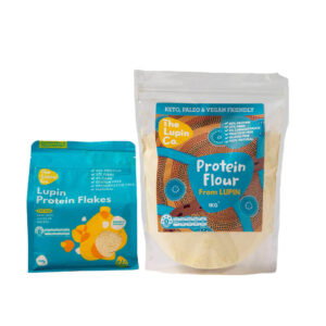 Lupin Protein Flour & Lupin Protein Flakes - Combo Pack