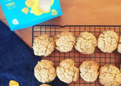 Lupin Peanut Butter Cookies