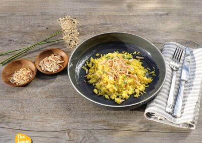 Turmeric, Coconut & Lupin Rice