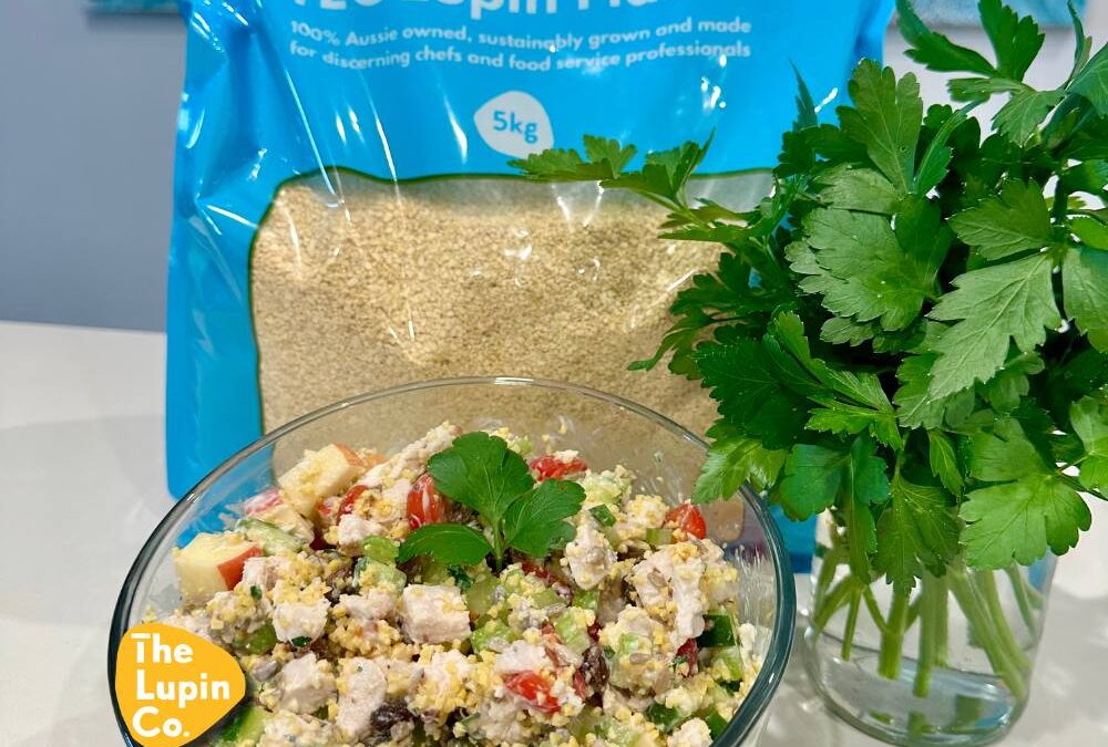 Lupin Spring Fling Chicken Salad with Honey Mustard