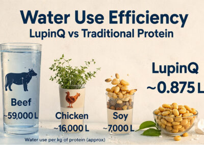 Why Lupin Is One of the Most Water-Efficient Protein Crops in the World
